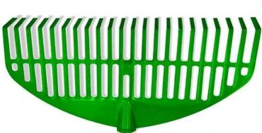 Грабли веерные пластмассовые 22 зуба без черенка